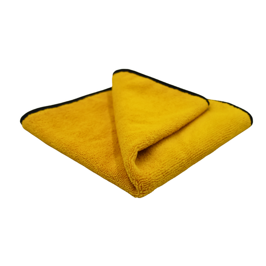 Magicfibre ALLCLEAN JAUNE - 380 GSM - 40x40 CM - microfibre d'entretien et finition