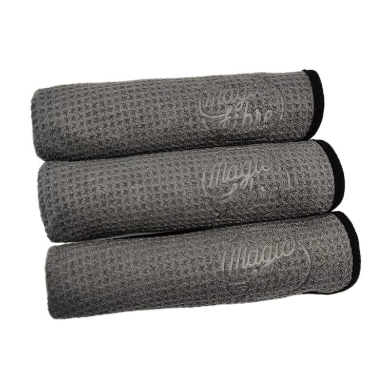 Magicfibre Magic Waffle 420 - microfibre gaufrée - nettoyage vitre